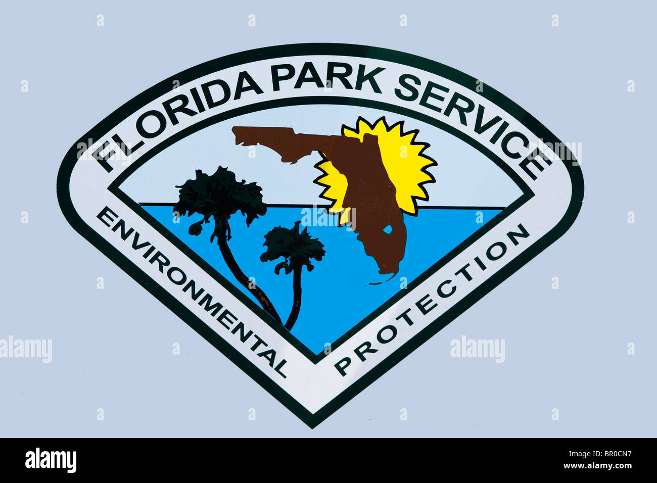 Florida Park service logo Stock Photo
