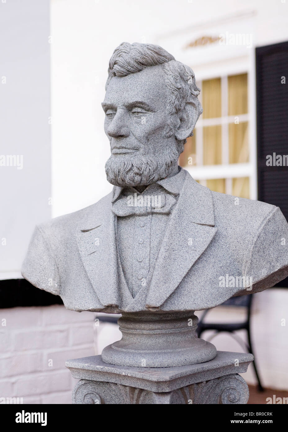 President Abraham Lincoln Bust Statue Historical Figure Sculpture 