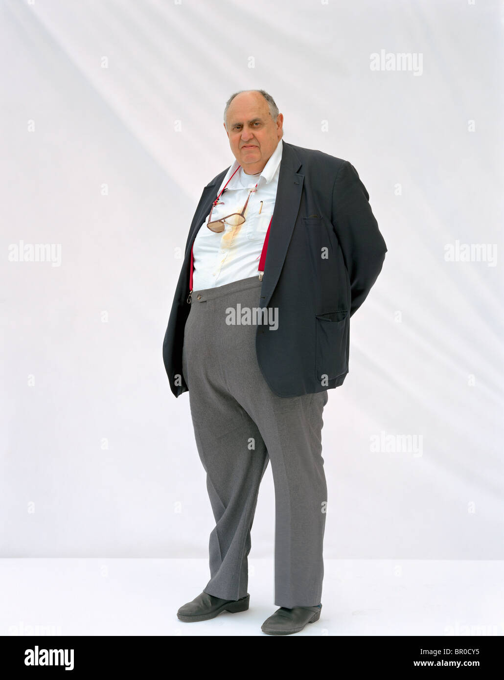 Fat obese man in suit hi res stock photography and images Alamy