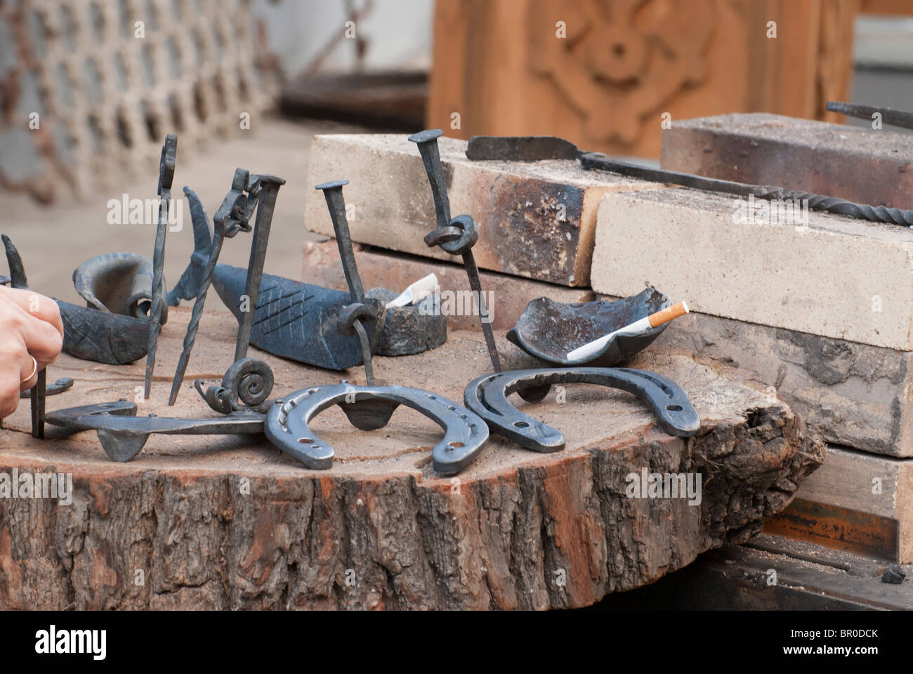 Hand specimen products Stock Photo Alamy