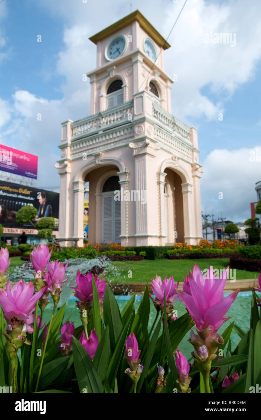 Phuket town center Stock Photo