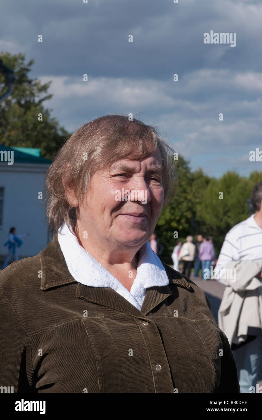 Elderly russian woman hi-res stock photography and images - Alamy