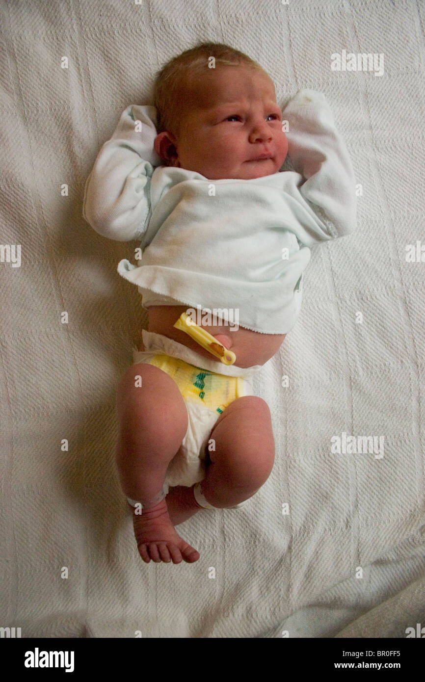 Newborn baby one day old