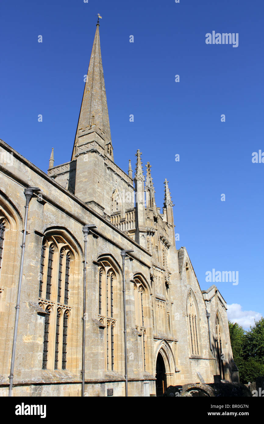 St John The Baptist Church, Burford, Oxfordshire, England, Uk Stock 