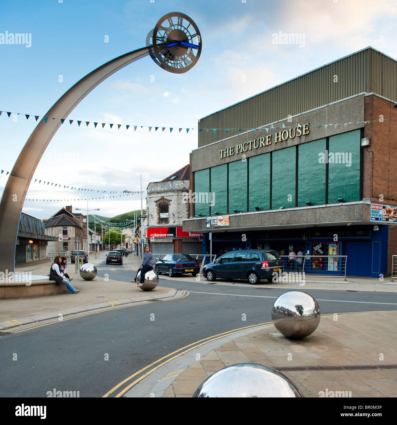 The Picture House, former cinema, now a bar, Ebbw Vale town centre