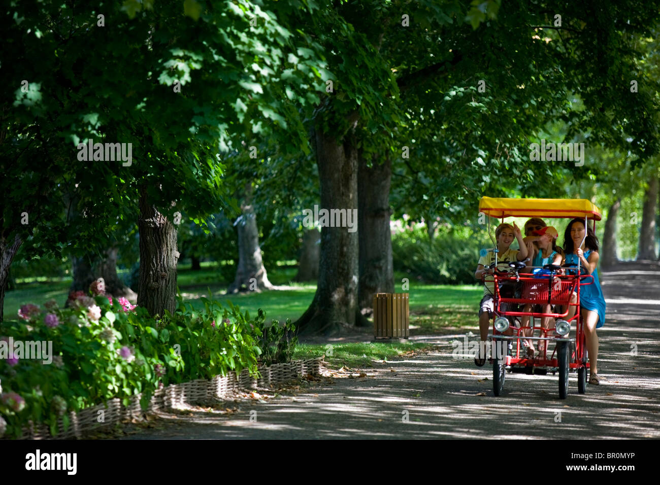 Pedal car hires stock photography and images Alamy