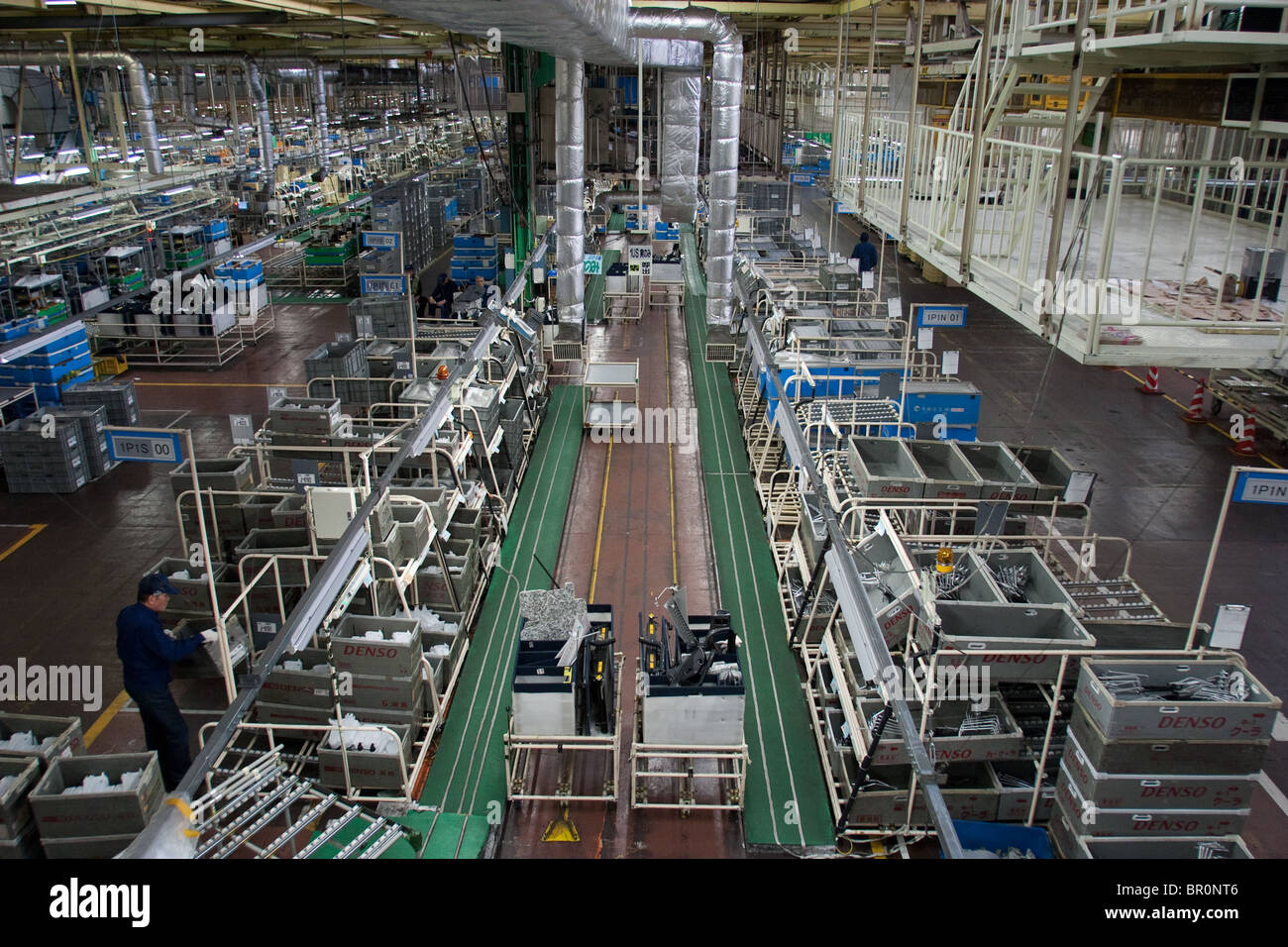 The Toyota Tsutsumi car production line factory near The Toyota Tsutsumi car production line factory near