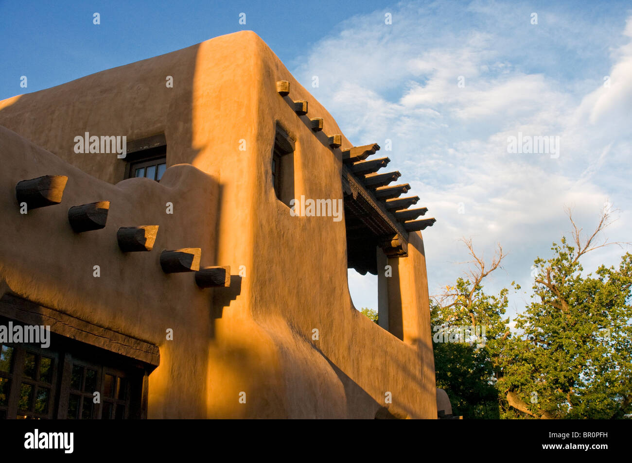New Mexico Museum of art Santa Fe Stock Photo Alamy
