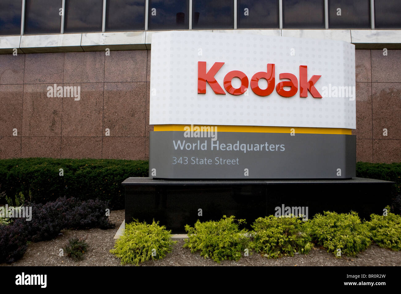 The World Headquarters of the Eastman Kodak Company.  Stock Photo