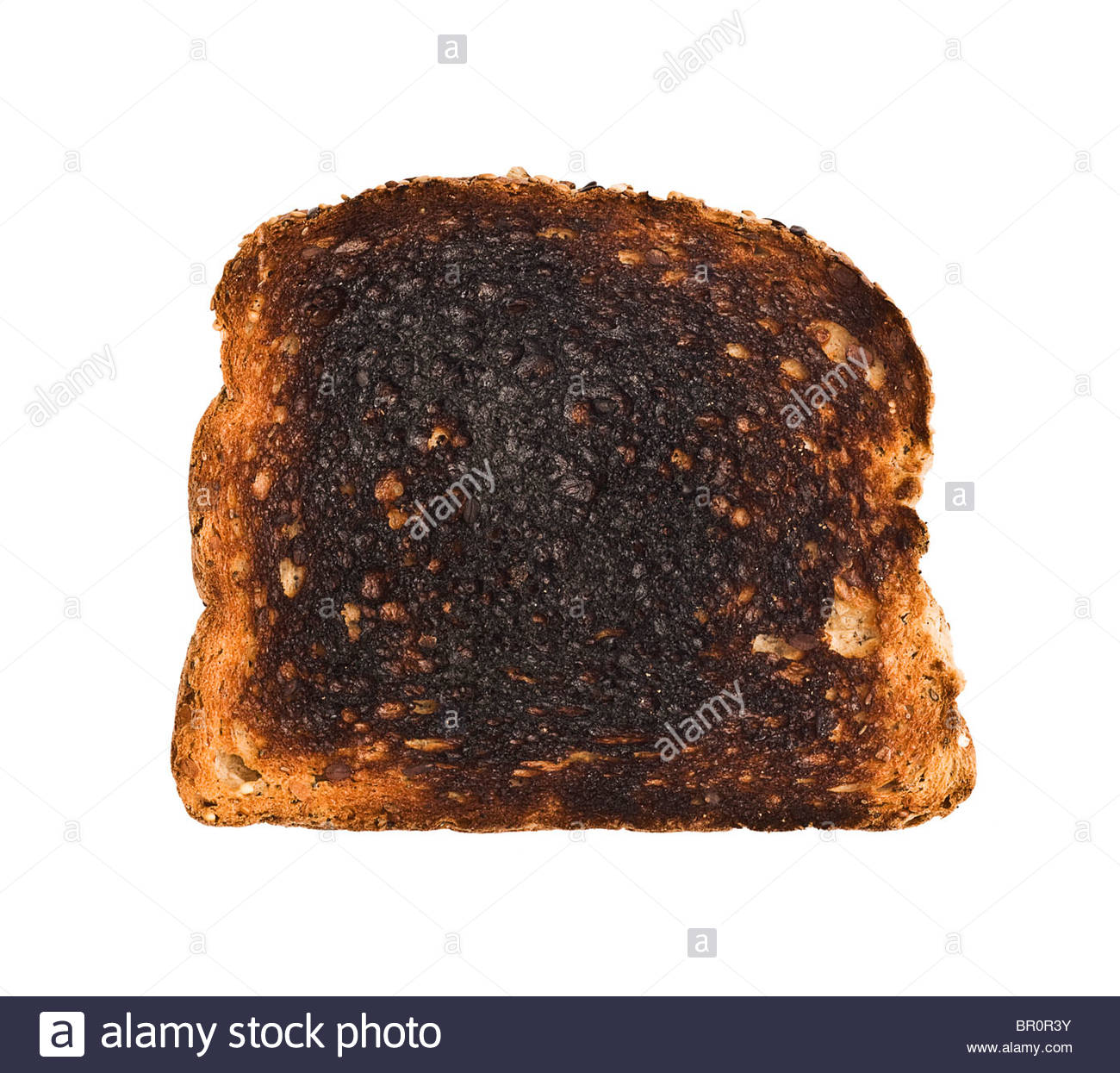 Slice Of Burnt Toast Stock Photos & Slice Of Burnt Toast Stock Images