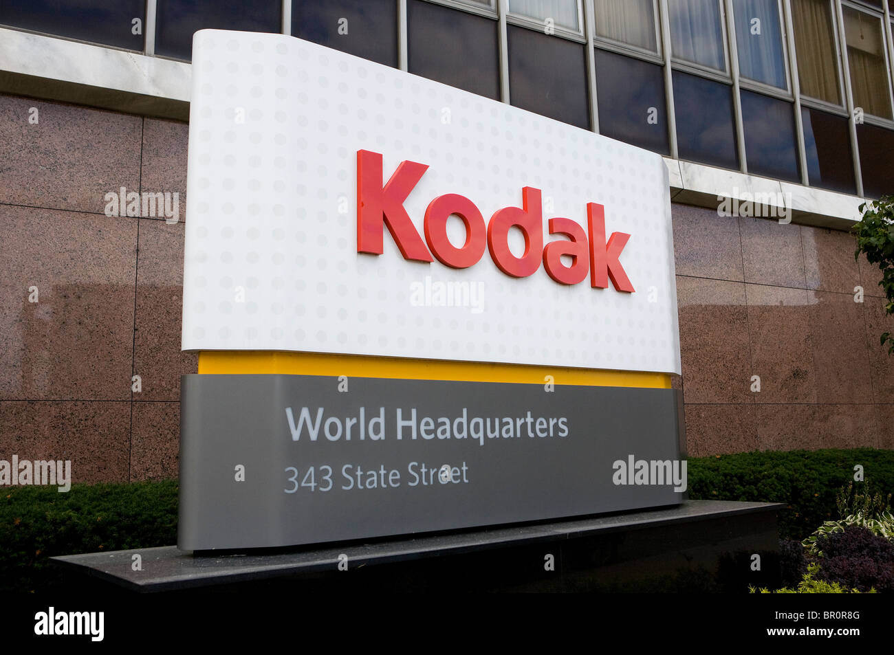 The World Headquarters of the Eastman Kodak Company.  Stock Photo