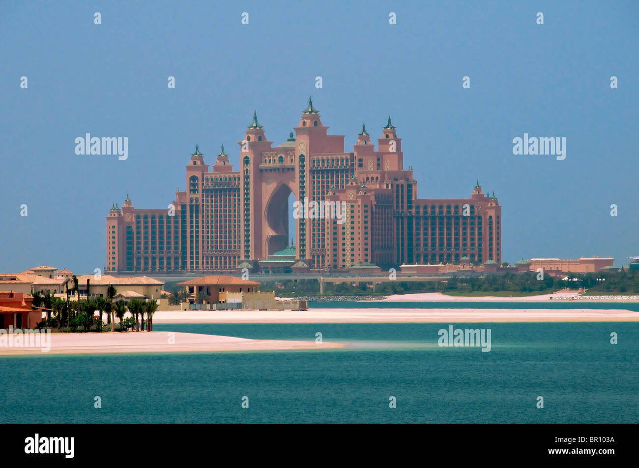 Atlantis Hotel Palm Jumeira Dubai UAE Stock Photo
