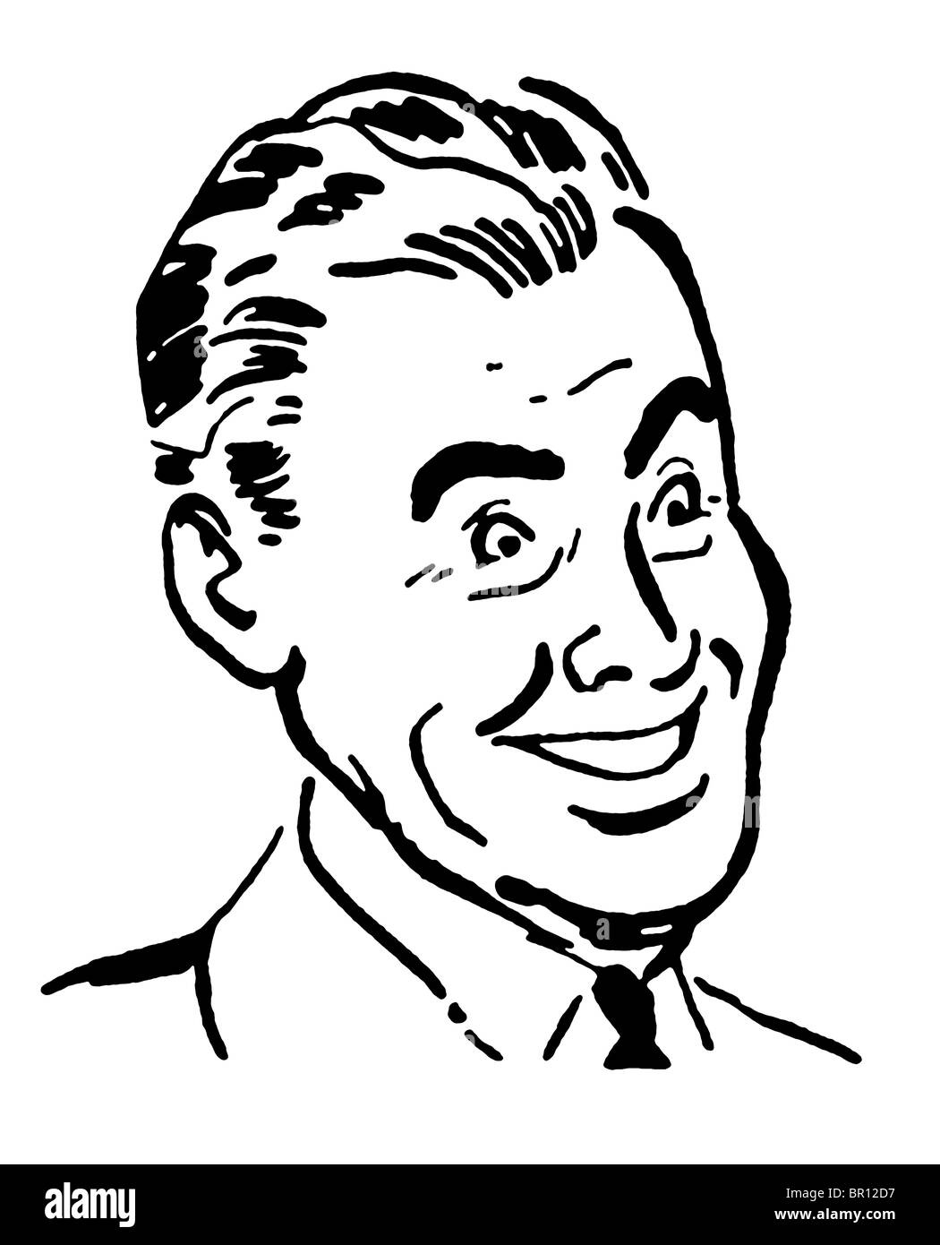 Happy black and white vintage hi-res stock photography and images - Alamy