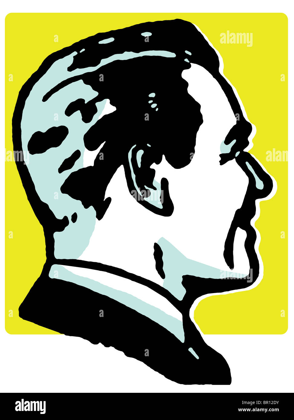 Back Of Old Mans Head High Resolution Stock Photography and Images - Alamy