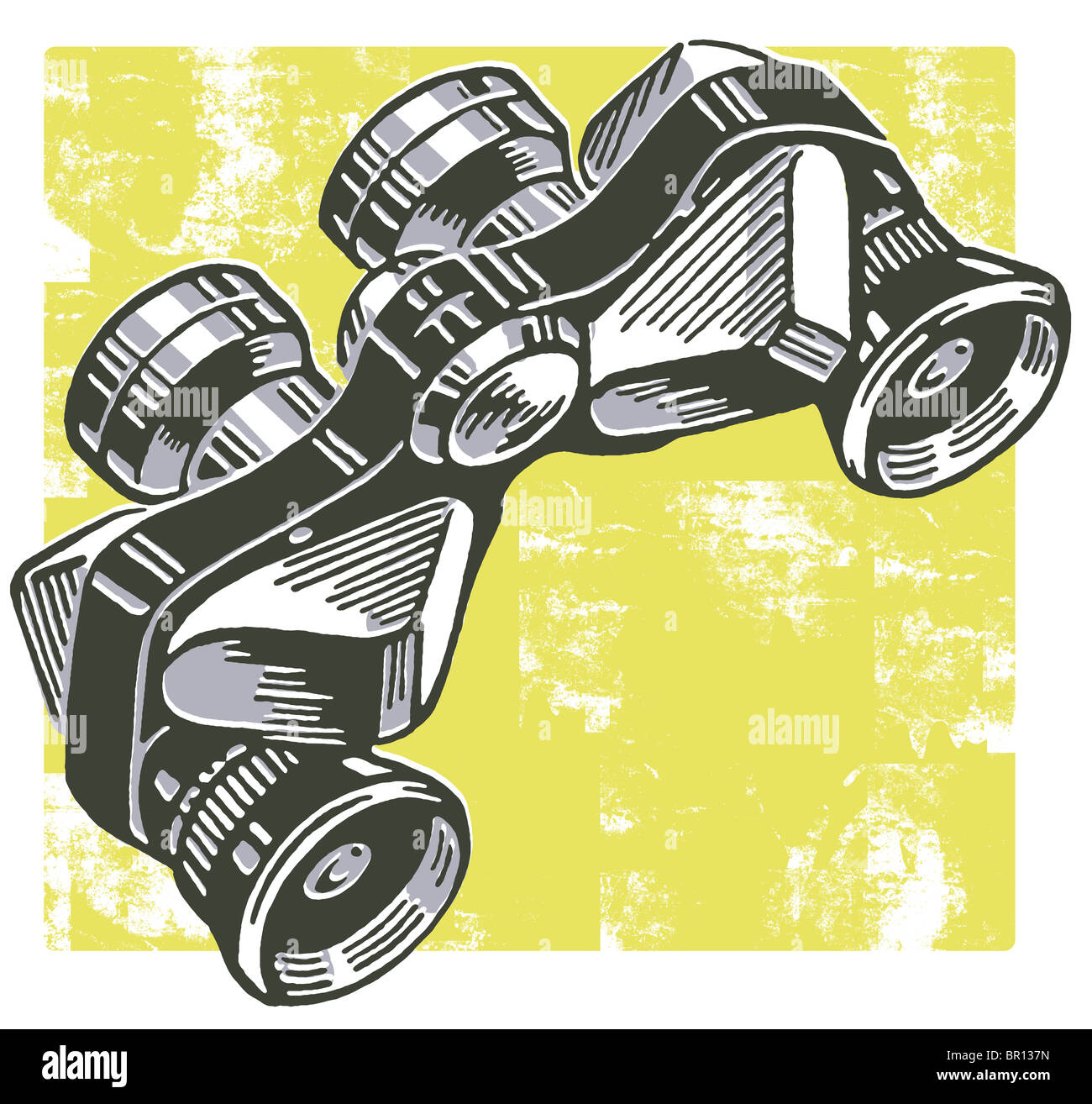 Binoculars drawing hires stock photography and images Alamy