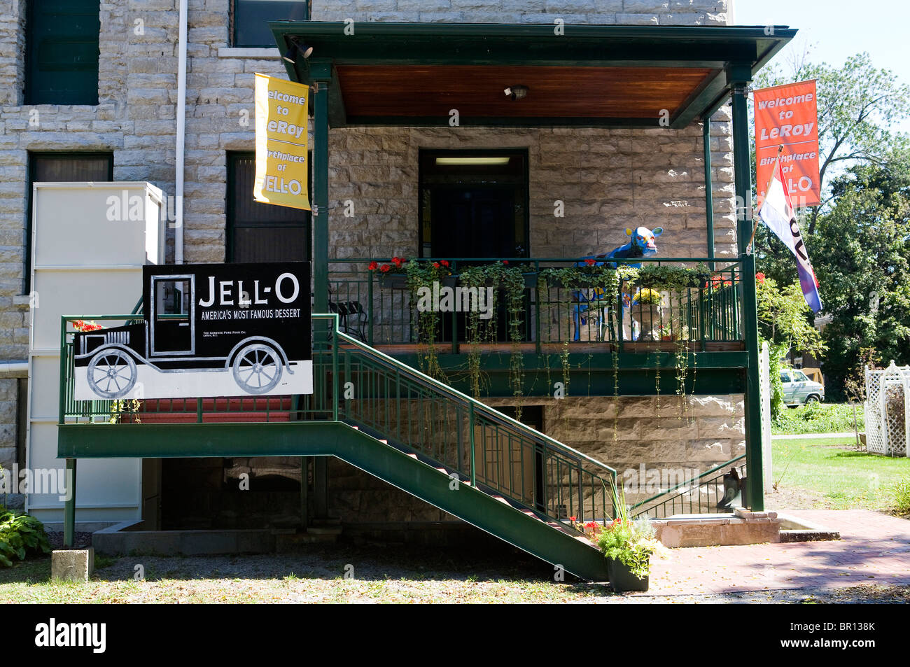 The JellO Museum in LeRoy, New York Stock Photo Alamy