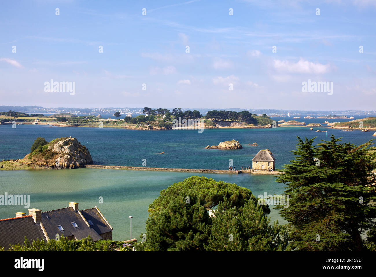 Birlot Tidal Mill On The Ile De Brehat Island Off The Coast