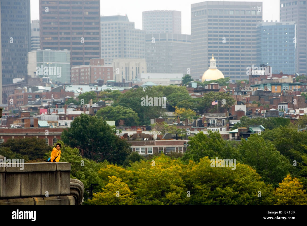 Rainy day in boston hi-res stock photography and images - Alamy