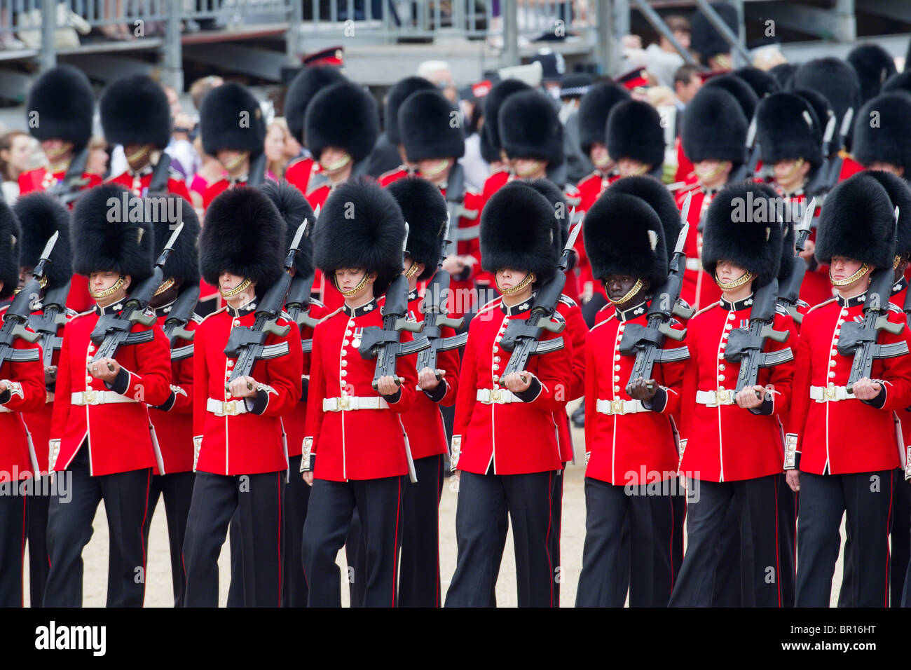Guardsmen of the Grenadier Guards. 'Trooping the Colour' 2010 Stock Photo
