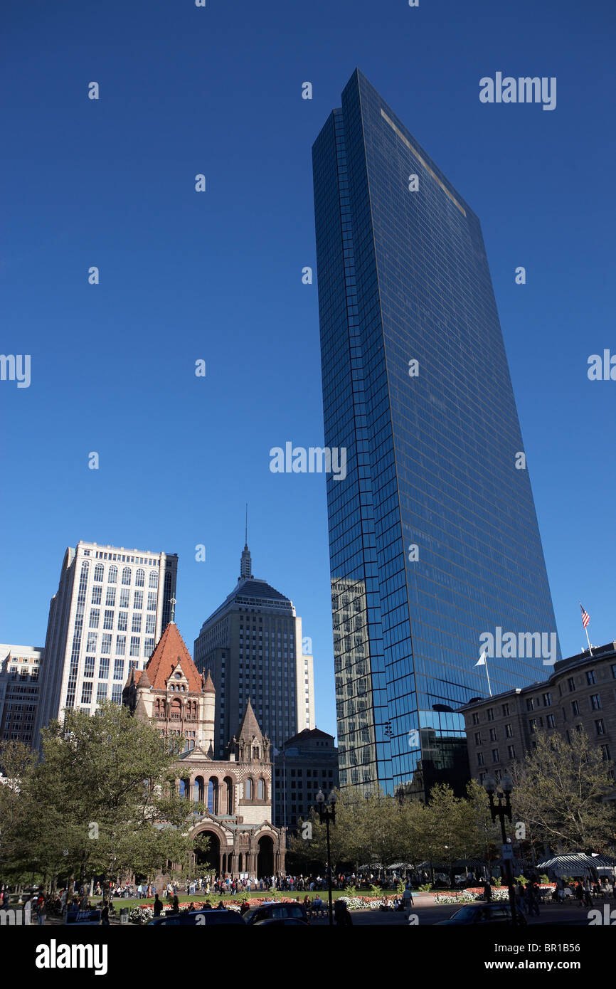 A cityscape of Boston. Stock Photo