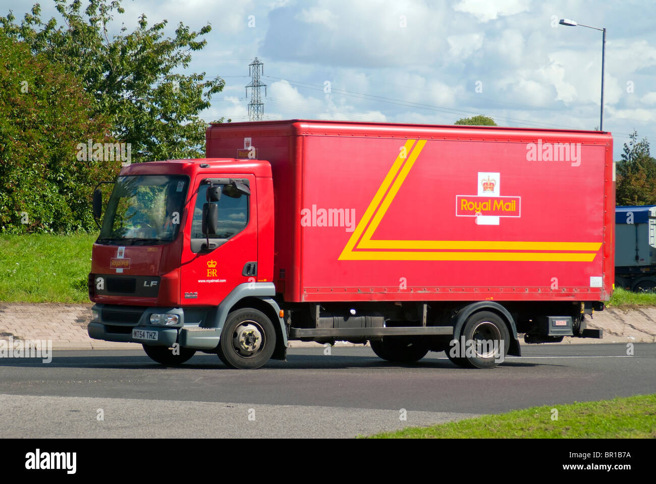 Royal Mail Lorry Stock Photo