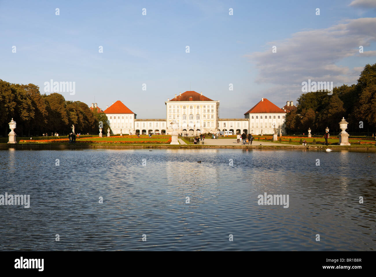 Nymphenburg Palace Munich Stock Photo