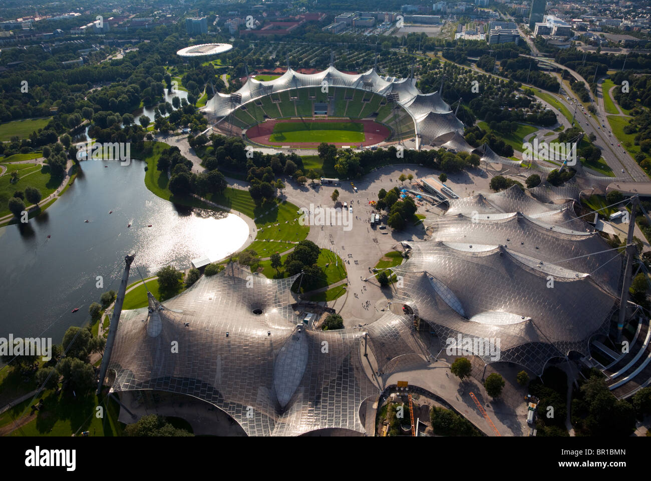 Olympic Stadium and Olympiapark, Munich Stock Photo - Alamy