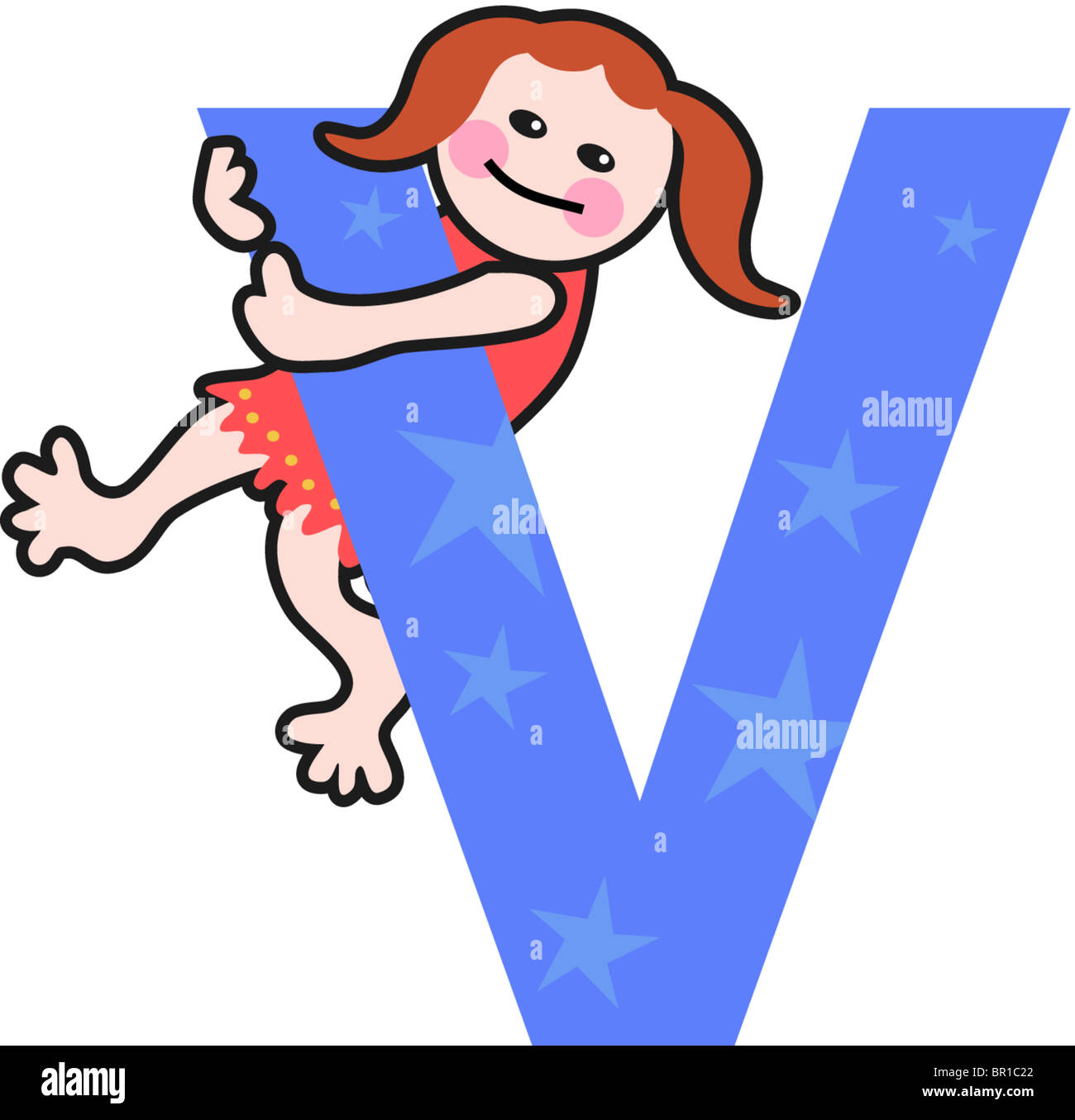 letter v clipart