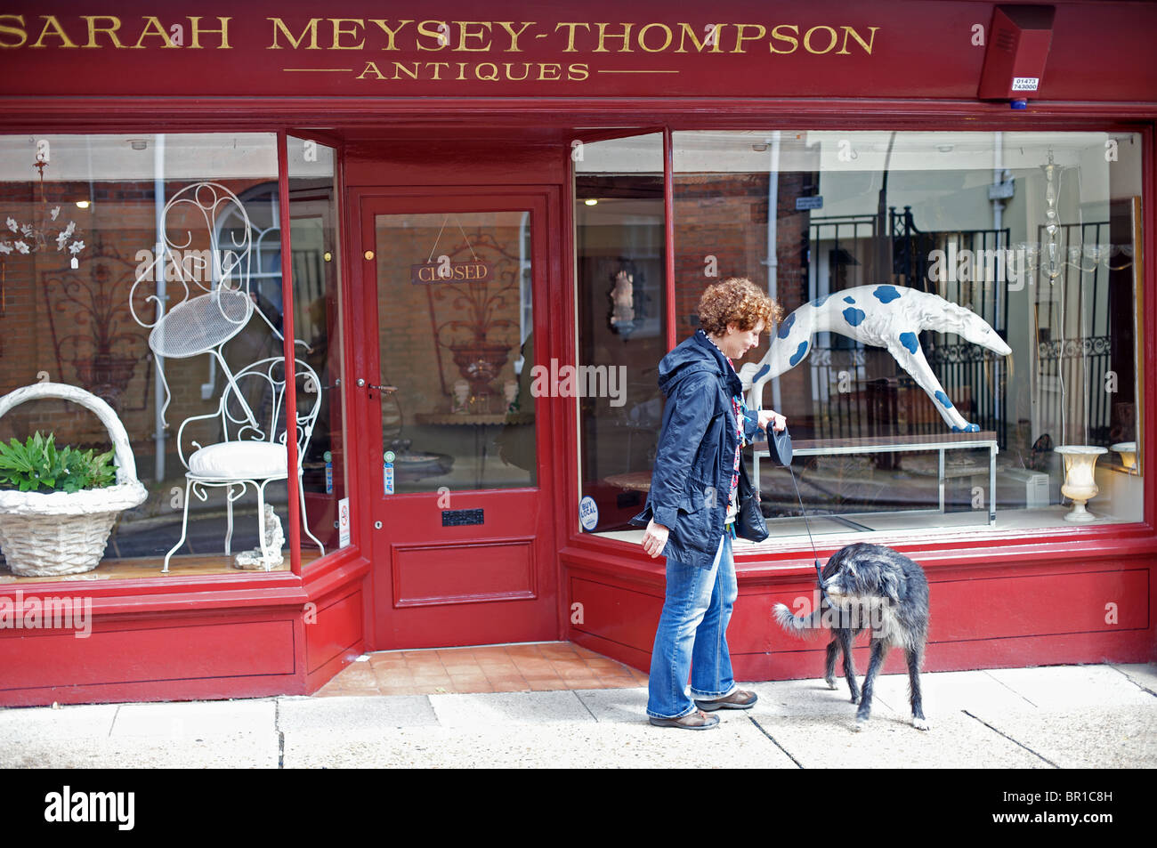 Antique shop, Woodbridge, Suffolk, UK Stock Photo Alamy