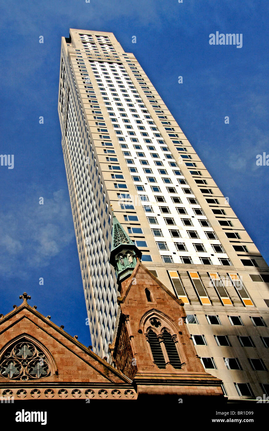 Architecture at Fifth Avenue New York USA Stock Photo