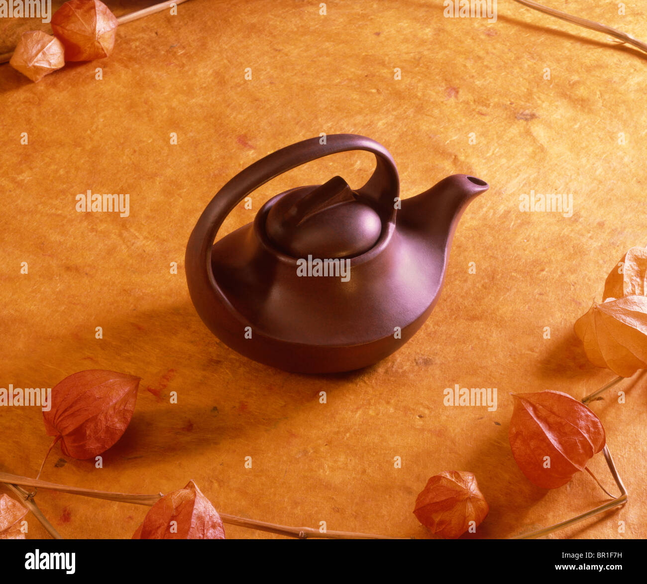 Delf fired small tea pot teapot hires stock photography and images Alamy
