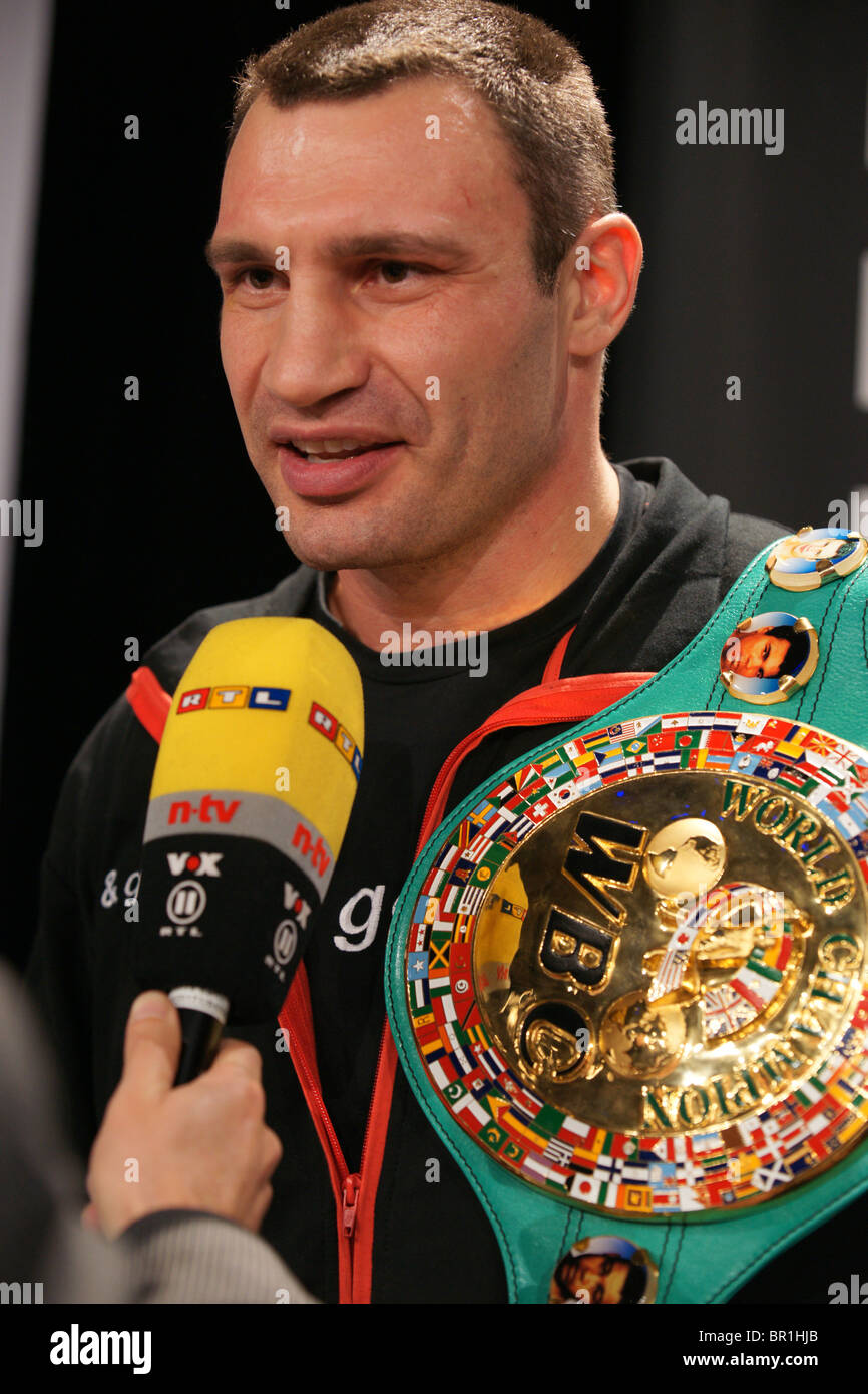 Boxer Vitali Klitschko in Bern, Switzerland Stock Photo - Alamy