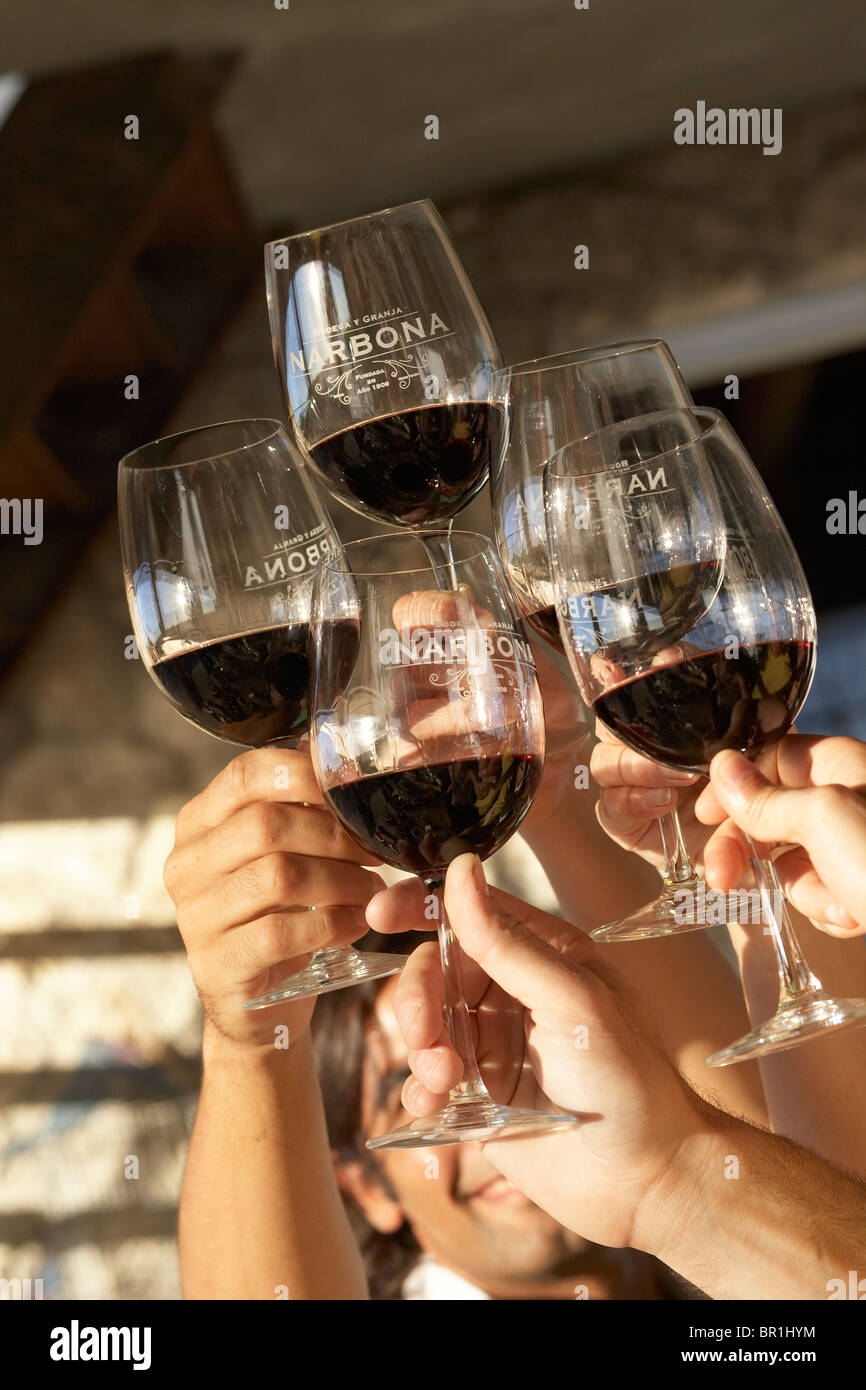 Friends having drinks in Carmelo, Uruguay Stock Photo Alamy