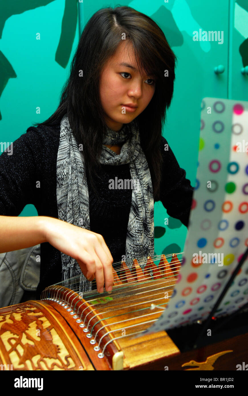 Music class at a Chinese Community Centre, London, UK Stock Photo Alamy