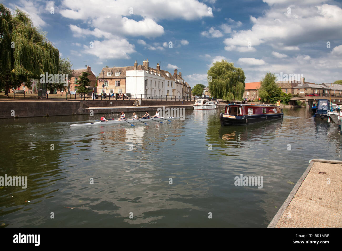 Ely Great Ouse Stock Photo