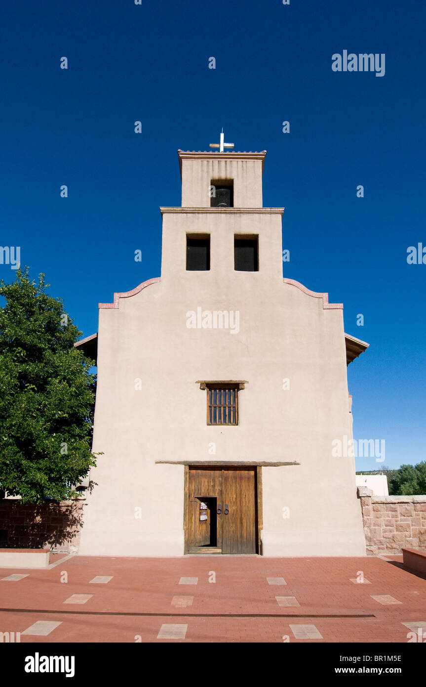 Our Lady of Guadalupe Catholic Church in Santa Fe New Mexico Stock Photo -  Alamy