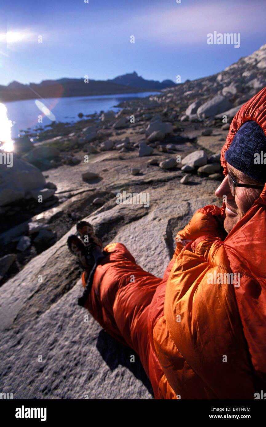 Sleeping bag hi hi-res stock photography and images - Alamy