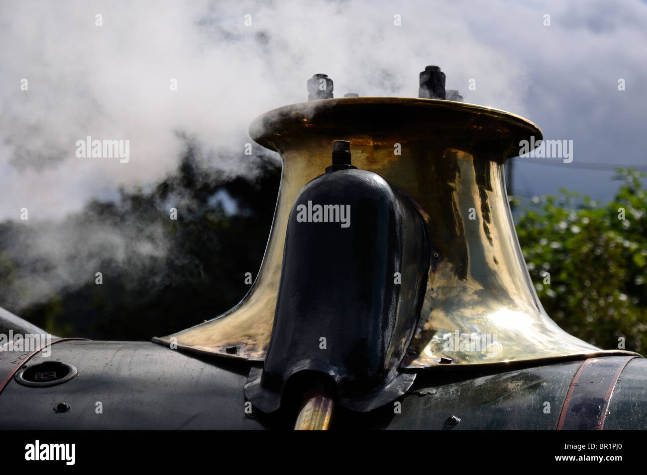 Steam Dome on an 062 GWR Side Tank Stock Photo Alamy