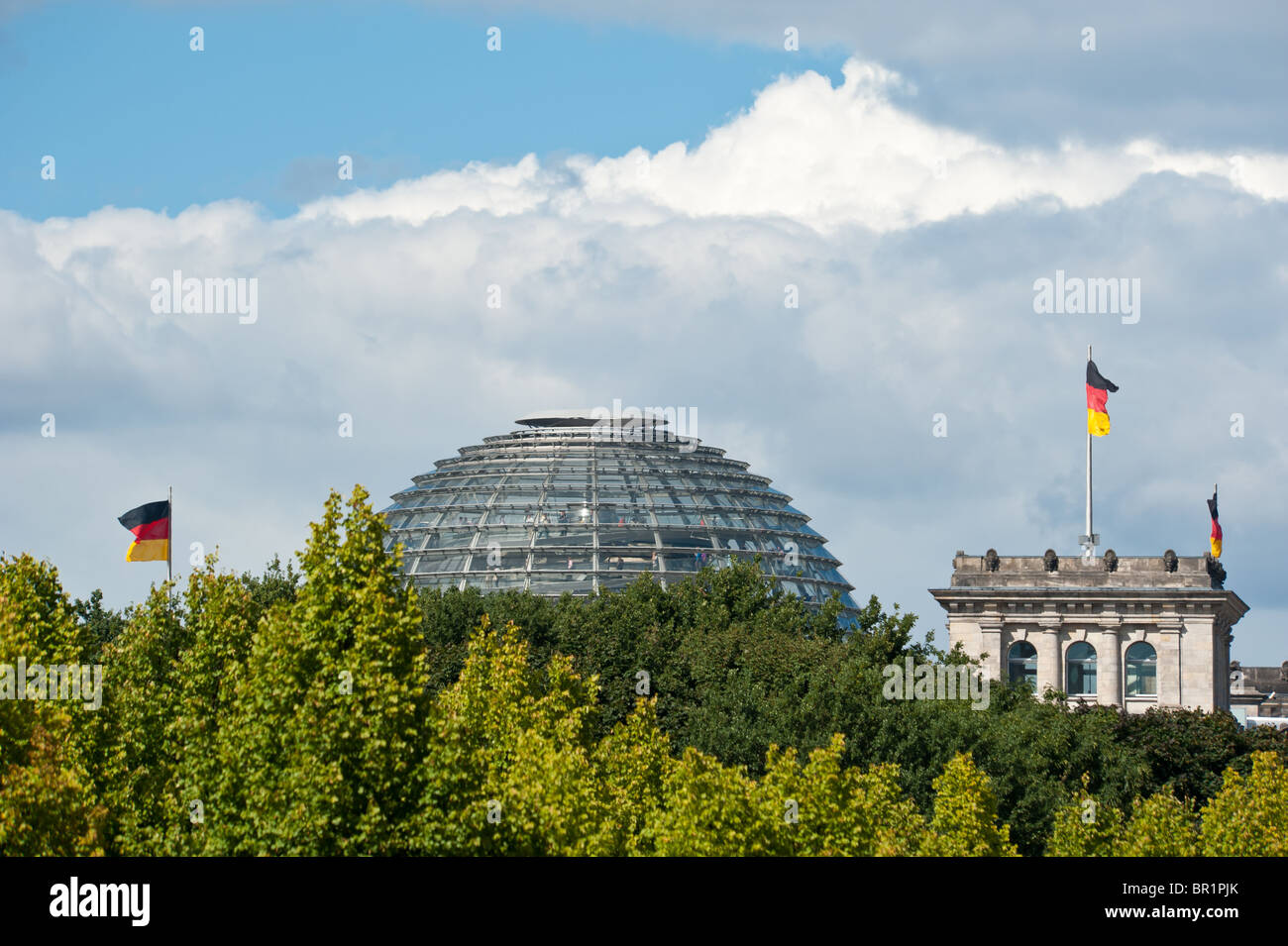 Berlin, Reichstag dome Stock Photo