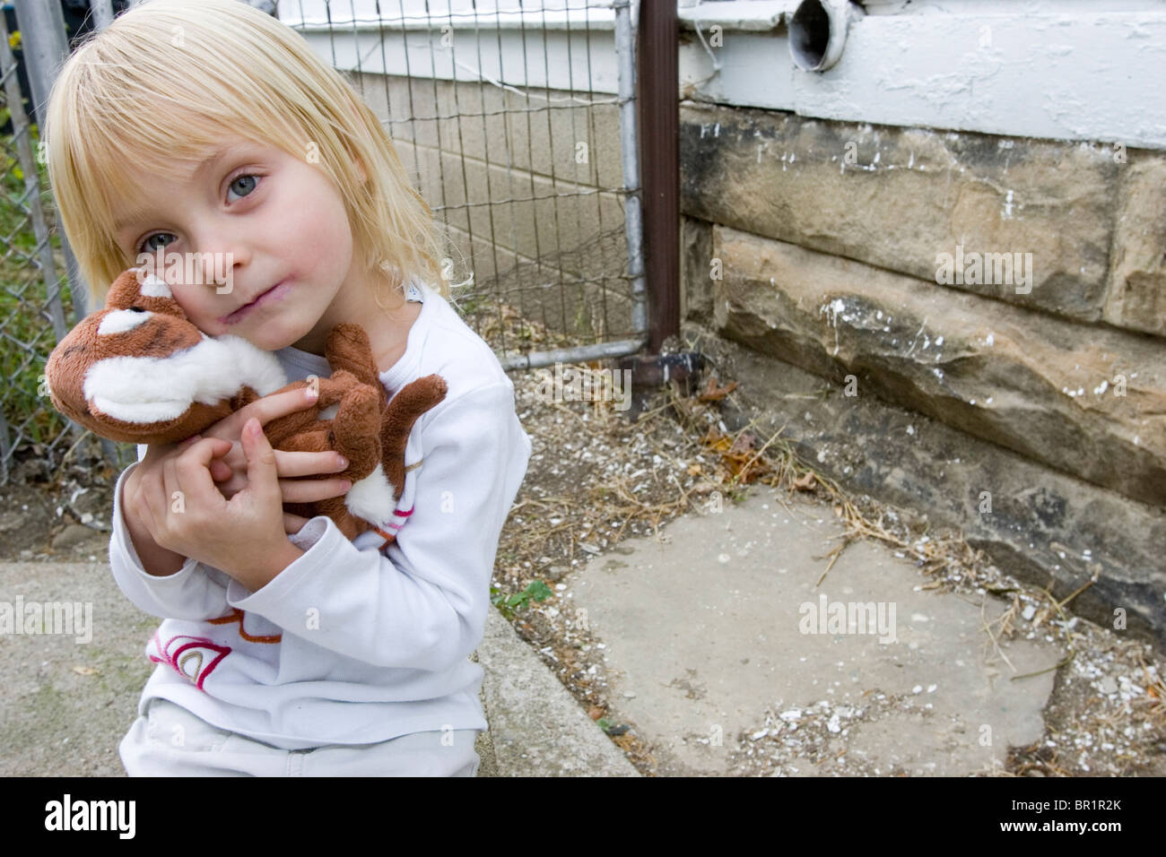 Lead Poisoned Children Stock Photo