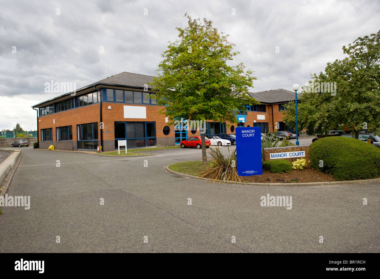 modern industrial estate office building Stock Photo Alamy