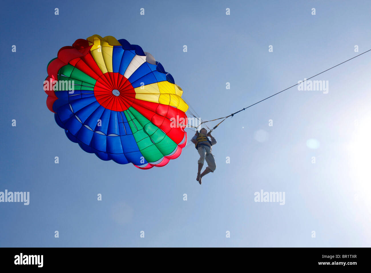 Paragliding, Boat, Pattaya, Thailand Stock Photo Alamy