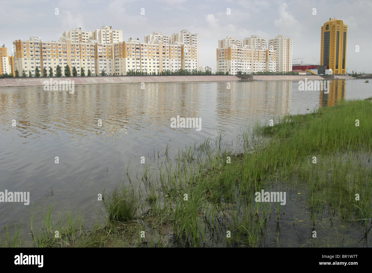 New construction in Kazakhstan's new capital Stock Photo