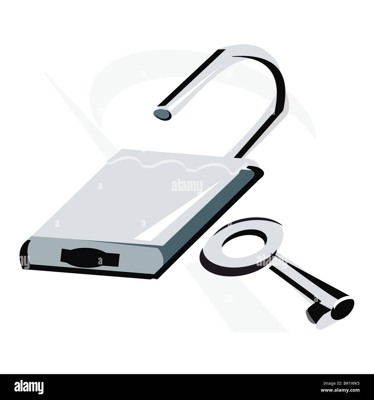 Lock And Key Stock Photo Alamy