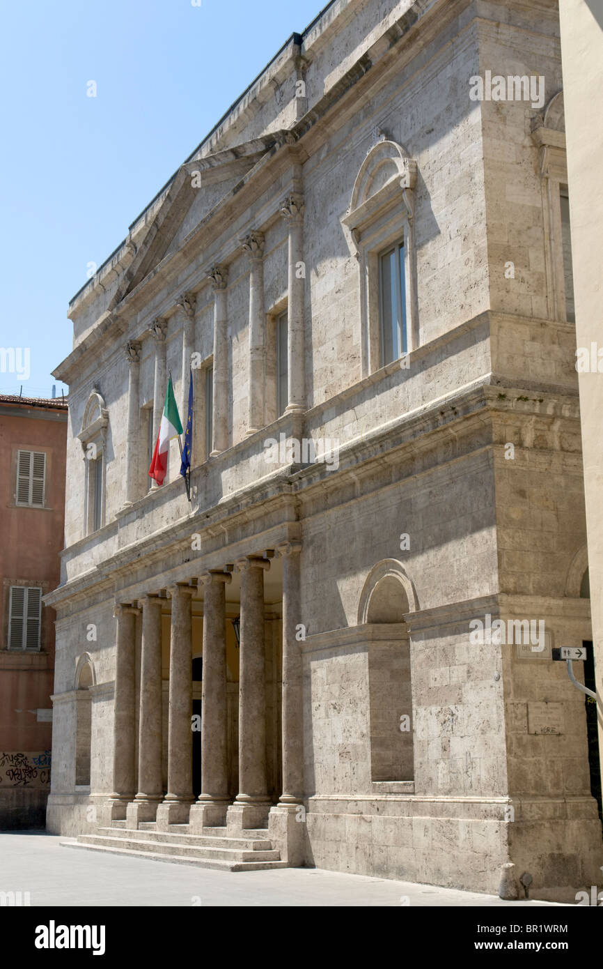 Teatro Ventidio Basso, Ascoli Piceno, Italy Stock Photo - Alamy