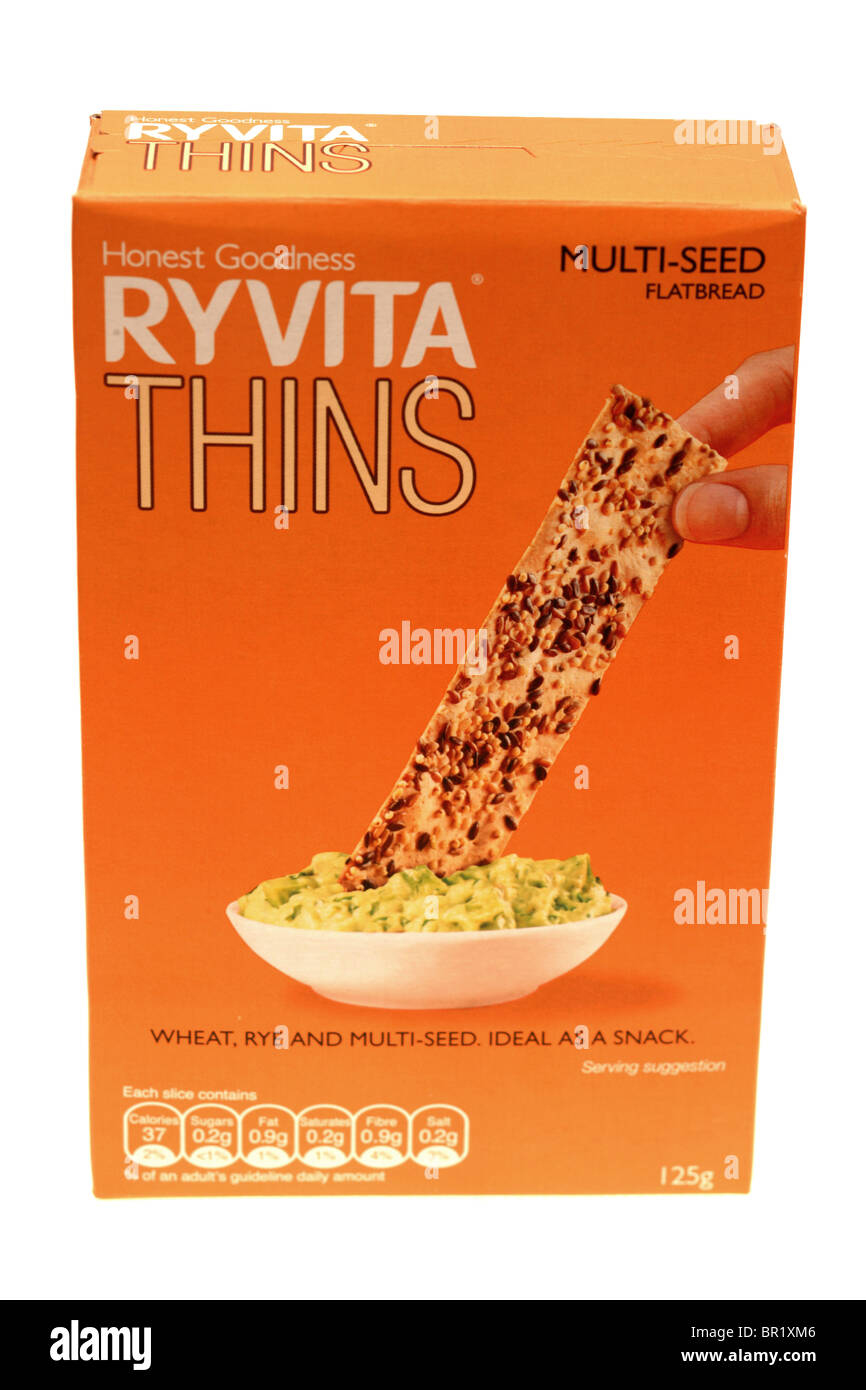 Ryvita Thins Flatbread Stock Photo