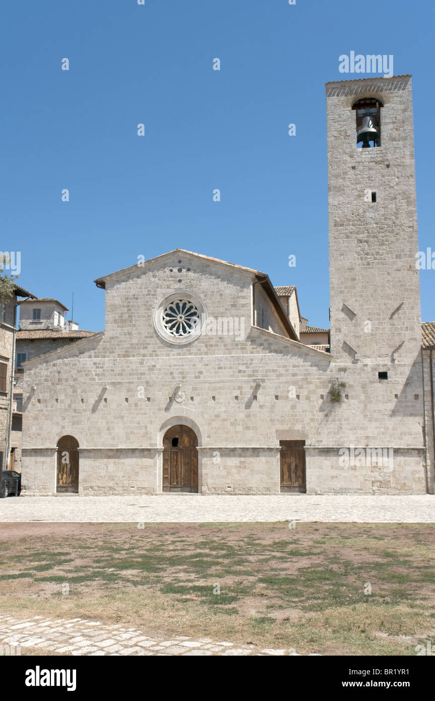 San Tommaso Apostolo, Ascoli Piceno, Italy [...] Stock Photo Alamy