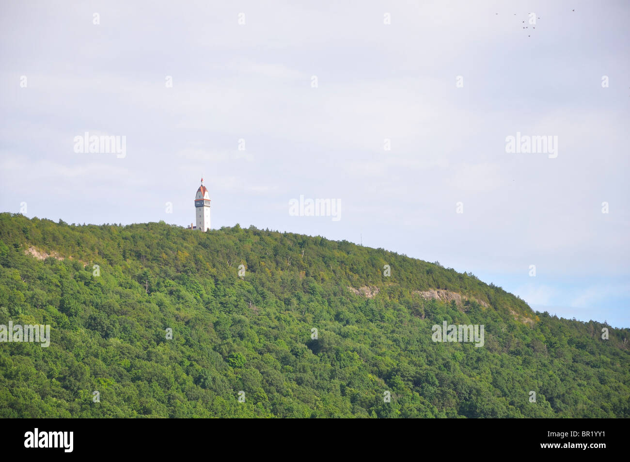 Heublein Tower, Talcott Mountain State Park, Avon, Connecticut, USA Stock Photo