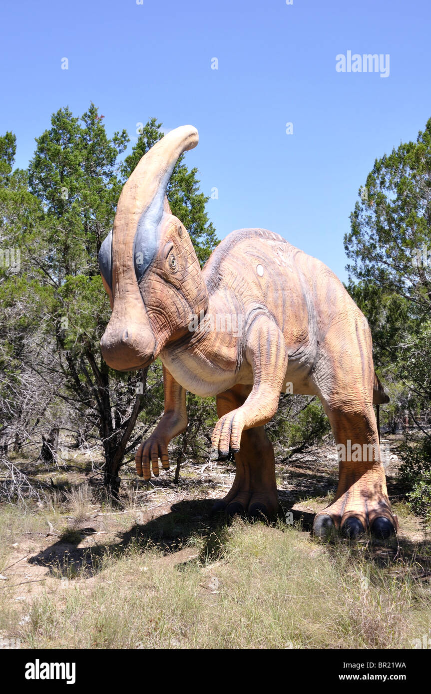 Dinosaur dinosaurs dino parasaurolophus world museum exhibition glen