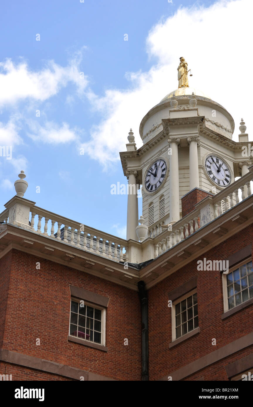 Old historic city hall, Hartford, Connecticut, New England, USA Stock